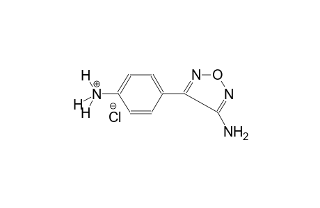 4-(4-amino-1,2,5-oxadiazol-3-yl)benzenaminium chloride