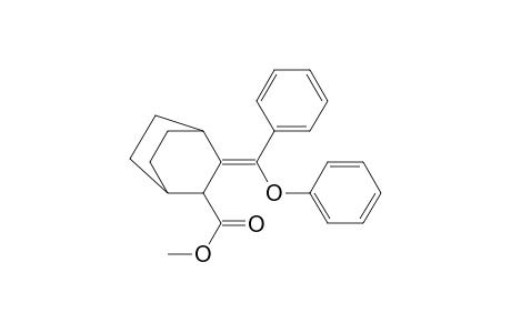 Methyl 3-(phenoxylphenylmethylene)bicyclo(2.2.2)octane-2-carboxylate