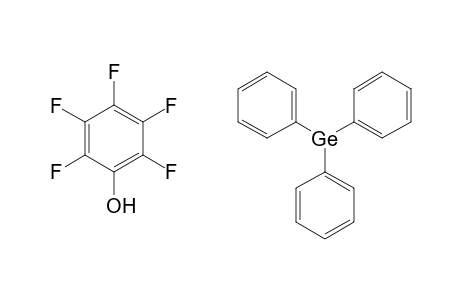 Germane, (pentafluorophenoxy)triphenyl-
