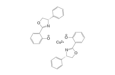 Bis[(4S)-4,5-dihydro-2-(2'-oxidophenyl-kappaO)-4-phenyloxazole-kappaN]copper(II)