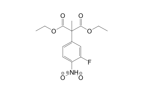 Diethyl 2-(3-fluoro-4-nitrophenyl)-2-methylmalonate
