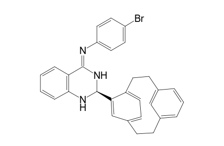 (Z)-4-Bromo-N-(2-S-[2.2]paracyclophanyl-2,3-dihydroquinazolin-4(1H)-ylidne)aniline