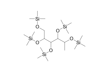 HEXITOL, 1-DESOXY-PENTAKIS-O-(TRIMETHYLSILYL)-