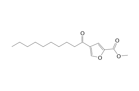 Methyl 4-(1-oxodecyl)furan-2-carboxylate