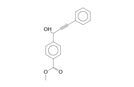 Methyl 4-(1-hydroxy-3-phenyl-2-propynyl)benzoate