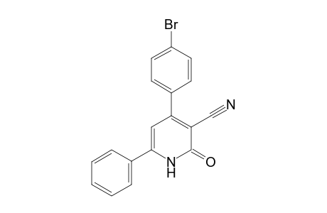 4-(4-bromophenyl)-2-oxo-6-phenyl-1,2-dihydropyridine-3-carbonitrile