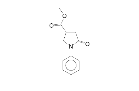 Methyl 1-(4-methylphenyl)-5-oxo-3-pyrrolidinecarboxylate