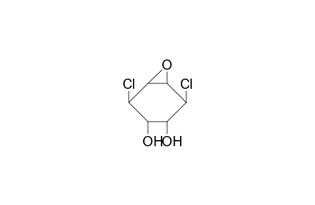 2,5-Dichloro-(1a,2b,3a,4a,5b,6A)-7-oxa-bicyclo(4.1.0)heptane-3,4-diol