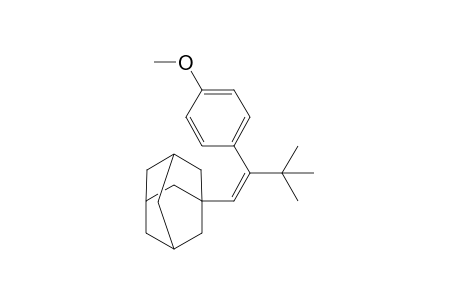 (Z)-1-Adamantyl-2-tert-butyl-2-(4-methoxyphenyl)ethene