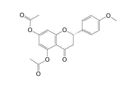 Isosakuranetin, diacetate