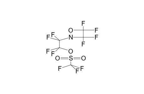 PERFLUORO-2-(2-METHANSULPHONYLOXYETHYL)-1,2-OXAZETINE