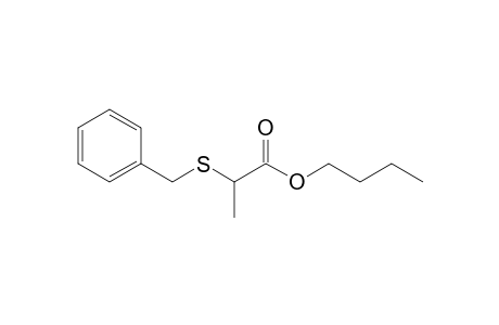 Butyl 2-(benzylthio)propanoate