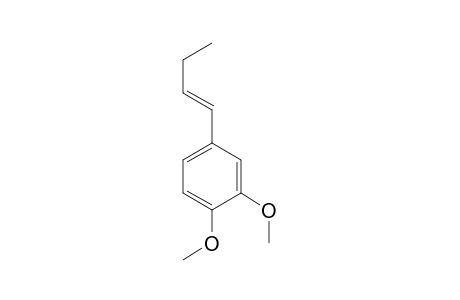 (E)-1-(3,4,-dimethoxyphenyl)but-1-ene