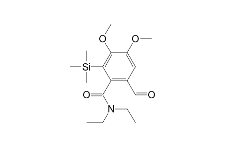 N,N-diethyl-3,4-dimethoxy-6-formyl-2-(trimethylsilyl)-benzamide
