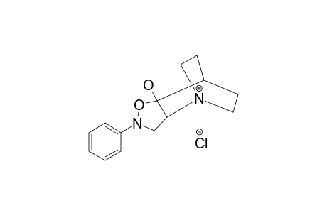 4A-HYDROXY-6-PHENYLISOXAZOLIDINO-[4.5-B]-QUINUCLIDINE_HYDROCHLORIDE