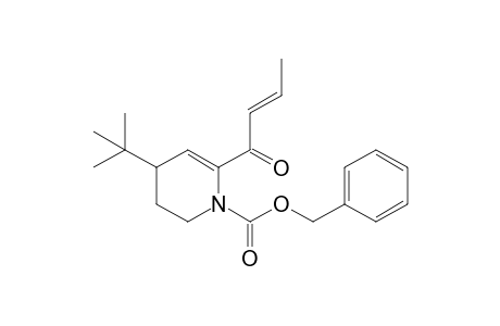 (phenylmethyl) 6-[(E)-but-2-enoyl]-4-tert-butyl-3,4-dihydro-2H-pyridine-1-carboxylate