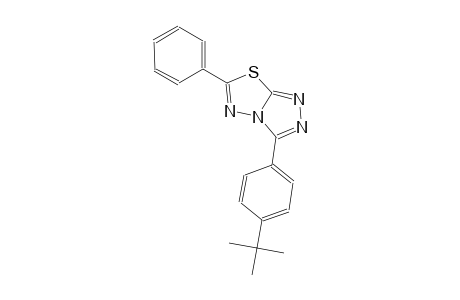 3-(4-tert-butylphenyl)-6-phenyl[1,2,4]triazolo[3,4-b][1,3,4]thiadiazole