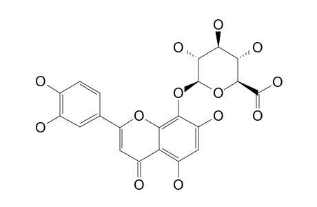 HYPOLAETIN-8-O-BETA-D-GLUCURONOPYRANOSIDE