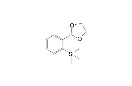 2-(2-Trimethylsilylphenyl)-1,3-dioxolane