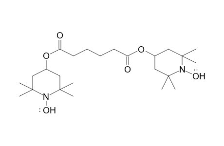 Bis(2,2,6,6-tetramethyl-1-oxido-4-piperidinyl) hexanedioate