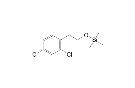 2,4-Dichlorophenethyl alcohol, tms derivative