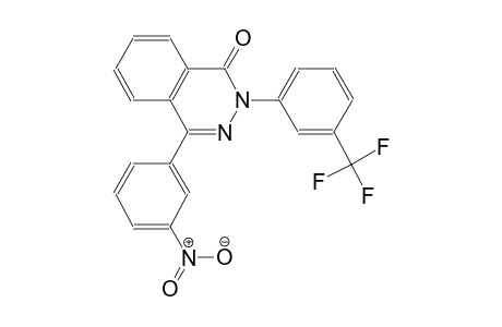 4-(3-nitrophenyl)-2-[3-(trifluoromethyl)phenyl]-1(2H)-phthalazinone