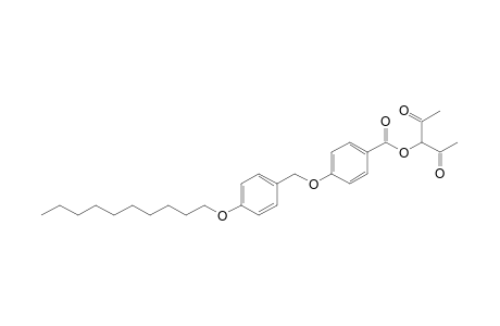 2,4-Dioxo-3-pentyl 4-[[4-(n-decyloxy)benzyl]oxy]benzoate