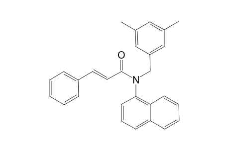 N-3,5-Dimethylbenzyl-N-cinnamoyl-1-naphthylamine