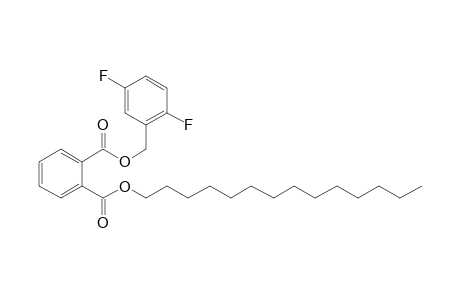 Phthalic acid, 2,5-difluorobenzyl tetradecyl ester