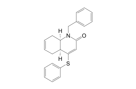cis-1-Benzyl-4-(phenylthio)-4a,5,8,8a-tetrahydroquinolin-2-one