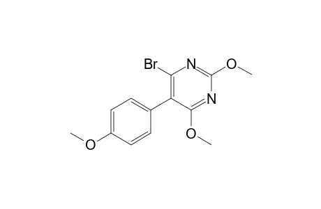 5-Bromo-2,4-dimethoxy-6-(4-methoxyphenyl)pyrimidine