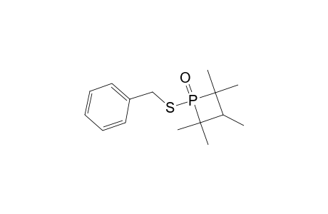 1-(Benzylsulfanyl)-2,2,3,4,4-pentamethylphosphetane 1-oxide