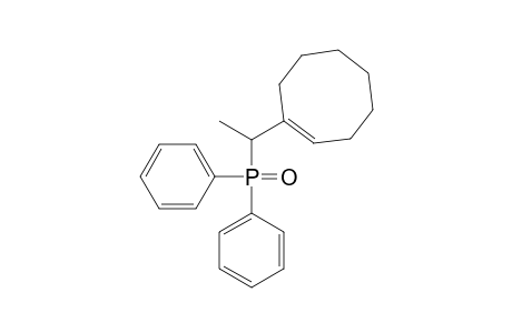Phosphine oxide, [1-(1-cycloocten-1-yl)ethyl]diphenyl-, (.+-.)-