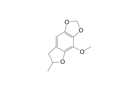 2,3-DIHYDRO-7-METHOXY-2-METHYL-5,6-METHYLENEDIOXYBENZOFURAN