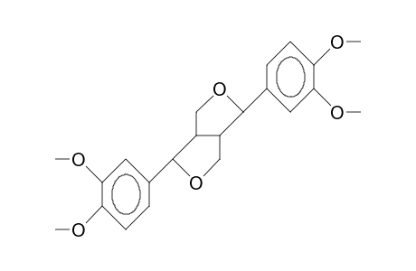 1H,3H-Furo[3,4-c]furan, 1,4-bis(3,4-dimethoxyphenyl)tetrahydro-, [1R-(1.alpha.,3a.alpha.,4.alpha.,6a.alpha.)]-