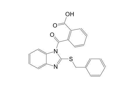 2-{[2-(benzylsulfanyl)-1H-benzimidazol-1-yl]carbonyl}benzoic acid
