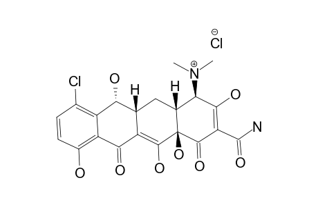 DEMETHYLCHLOROTETRACYCLINE-HYDROCHLORIDE