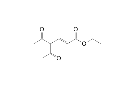 (E)-4-Acetyl-5-oxohex-2-enoic acid ethyl ester