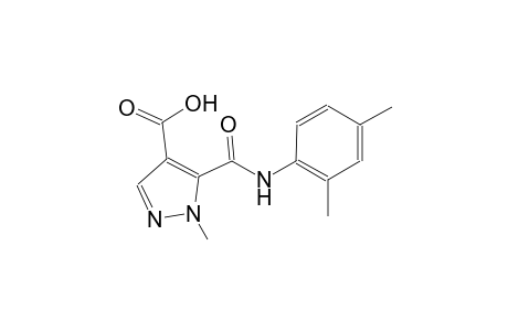 1H-pyrazole-4-carboxylic acid, 5-[[(2,4-dimethylphenyl)amino]carbonyl]-1-methyl-
