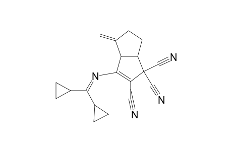 3-(dicyclopropylmethyleneamino)-4-methylene-3a,5,6,6a-tetrahydropentalene-1,1,2-tricarbonitrile