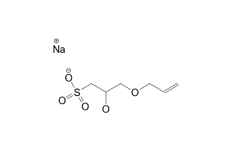 3-Allyloxy-2-hydroxy-1-propanesulfonic acid sodium salt solution