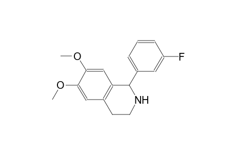 1-(3-Fluorophenyl)-6,7-dimethoxy-1,2,3,4-tetrahydroisoquinoline