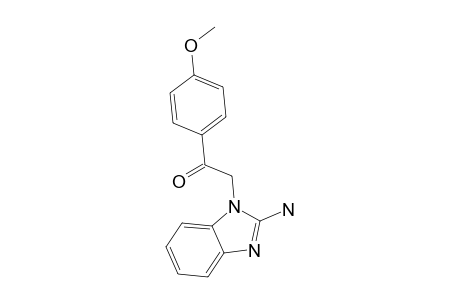 2-(2-Amino-benzoimidazol-1-yl)-1-(4-methoxy-phenyl)-ethanone