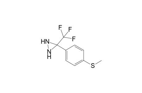 3-(4-Methylsulfanylphenyl)-3-(trifluoromethyl)-1,2-diaziridine