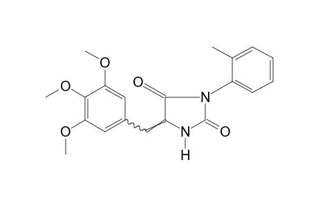 3-o-tolyl-5-(3,4,5-trimethoxybenzylidene)hydantoin