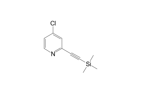 4-Chloro-2-((trimethylsilyl)ethynyl)pyridine