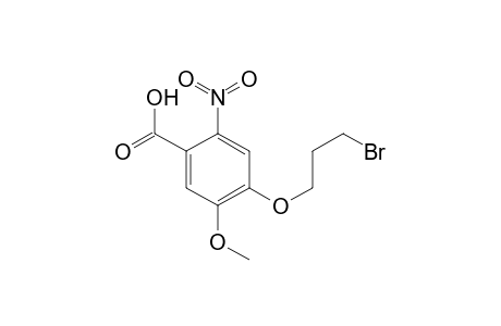 4-(3-bromopropoxy)-5-methoxy-2-nitrobenzoic acid