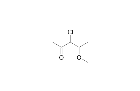 threo-3-Chloro-4-methoxypentane-2-one