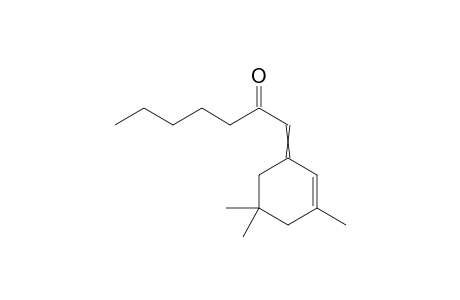 1'-(3,5,5-Trimethyl-2-cyclohexen-1-ylidene)-2'-heptanone