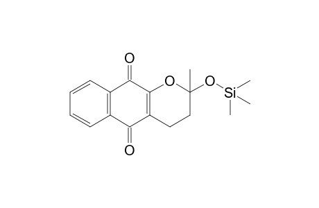 2-Methyl-2-(trimethylsiloxy)-3,4-dihydro-2H-naphtho[2,3-b]pyran-5,10-dione